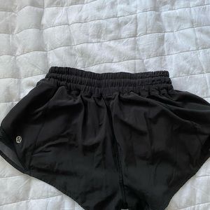 Black Lulu lemon shorts
